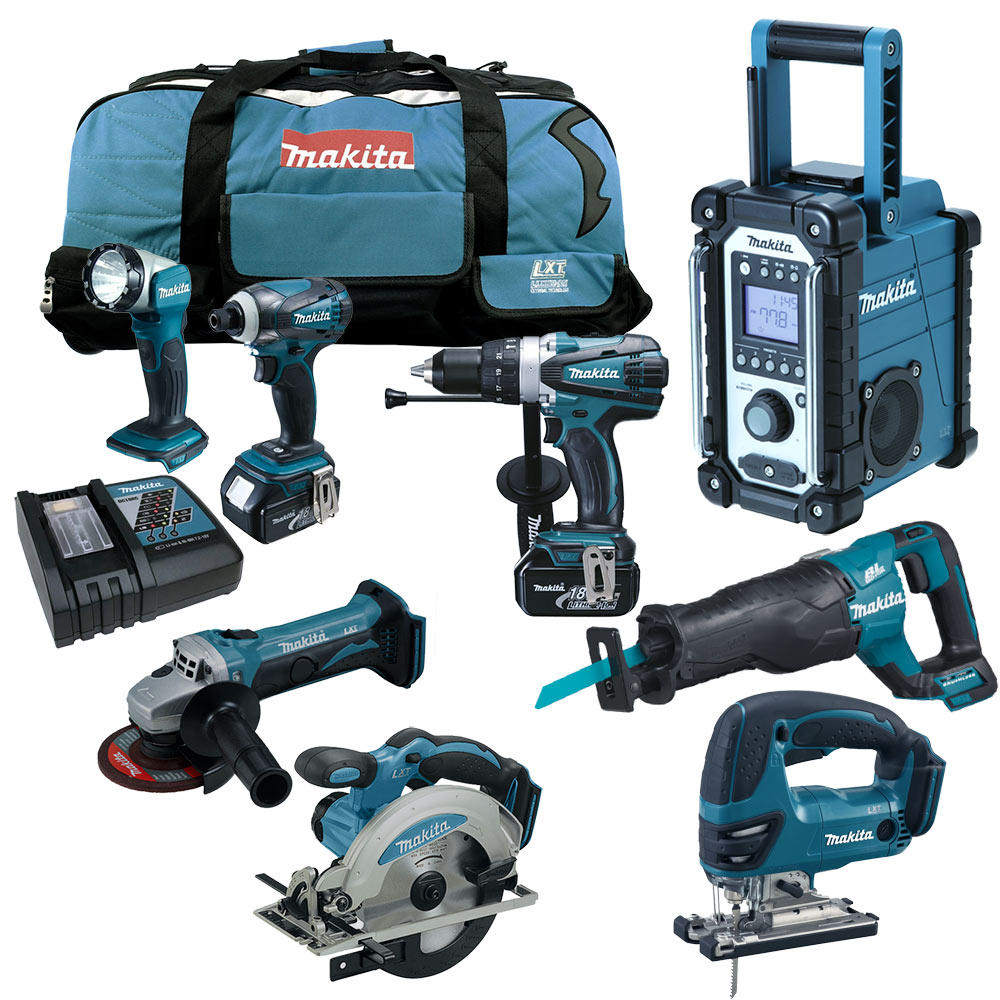 MAKITA DJR187 Akku Reciprosäge 18V Akku Combo Kit Set inkl. DJV180
