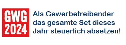 Werkzeug kaufen und Steuervorteile nutzen - und noch dieses Jahr als GWG - geringwertiges Wirtschaftsgut abschreiben.